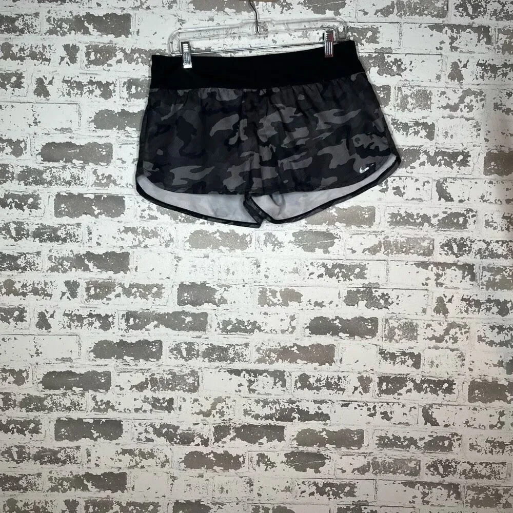 Nike | women camouflage athletic running shorts